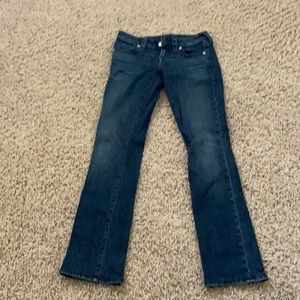 True Religion Billie Low Rise Straight Jeans